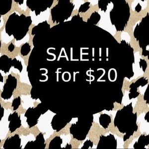 🔥Select items are now 3 for $20!!!! 🔥